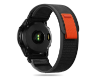 Pasek i akcesoria do zegarków TECH-PROTECT Nylon do Garmin Fenix (22mm) Black/Orange 9319456606751